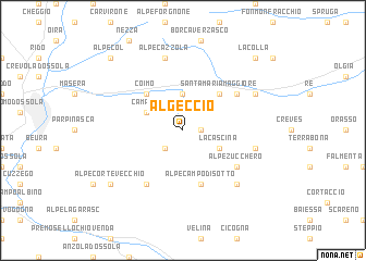 map of Al Geccio