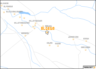 map of Al Geda