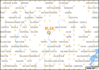 map of Alge