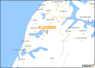 map of Al Ghabām