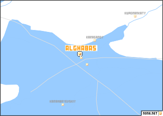 map of Alghabas