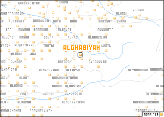 map of Al Ghābiyah