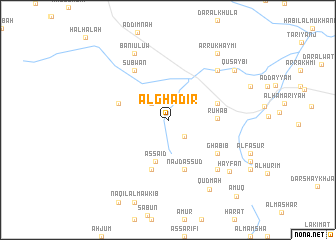 map of Al Ghadīr