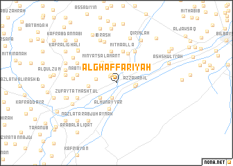 map of Al Ghaffārīyah