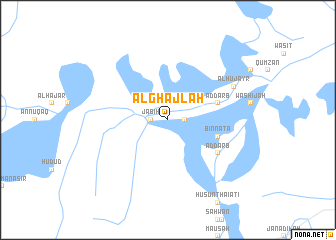 map of Al Ghajlah