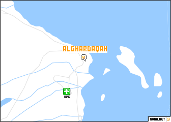 map of Al Ghardaqah