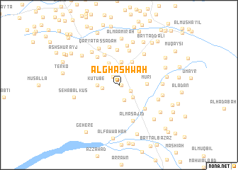 map of Al Ghashwah