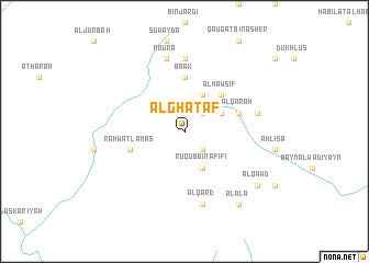 map of Al Ghataf