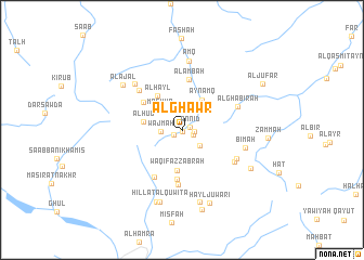 map of Al Ghawr