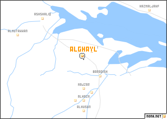 map of Al Ghayl