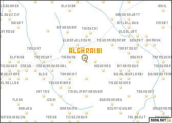 map of Al Ghraïbi