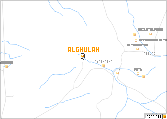 map of Al Ghūlah
