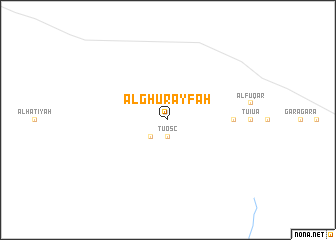 map of Al Ghurayfah