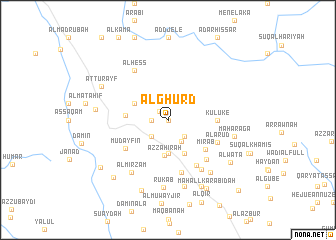 map of Al Ghurd