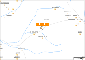 map of Algileb
