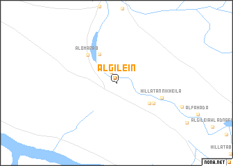 map of Al Gilein