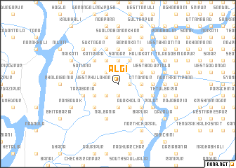 map of Algi