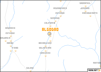 map of Algodão