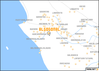map of Algodonal