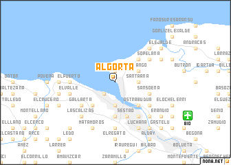 map of Algorta