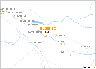 map of Al Gowez