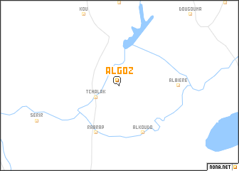map of Al Goz