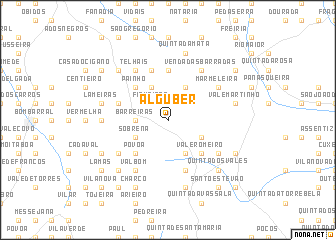 map of Alguber