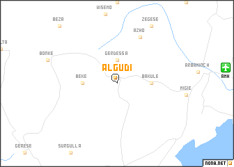 map of Algudi