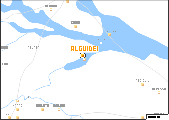 map of Al Guideï