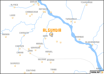 map of Algumdia