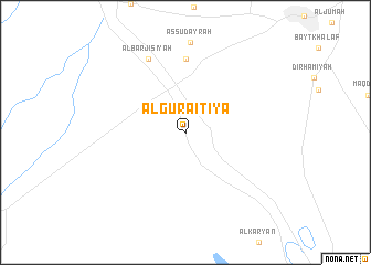 map of Al Guraitiya