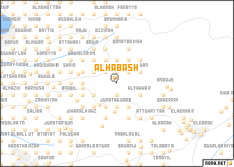 map of Al Ḩabash