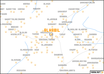 map of Al Ḩabīl