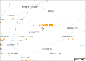 map of Al Hadadcha