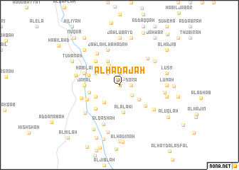 map of Al Ḩadajah