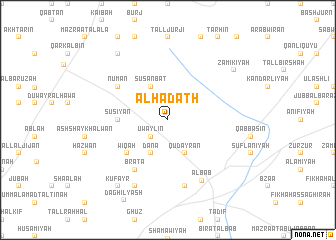 map of Al Ḩadath