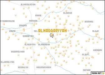 map of Al Haddārīyah