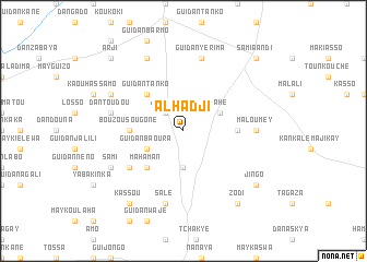map of Alhadji