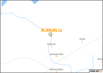 map of Al Ḩajālīj