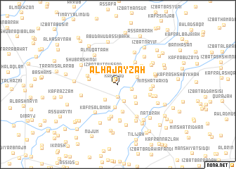 map of Al Ḩajāyzah