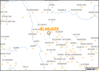 map of Al Hajere