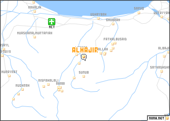 map of Al Ḩājir