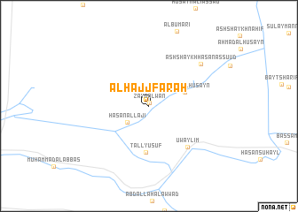 map of Al Ḩājj Faraḩ