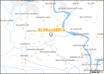 map of Al Ḩājj ‘Ubayd