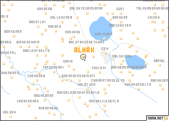 map of Alhak