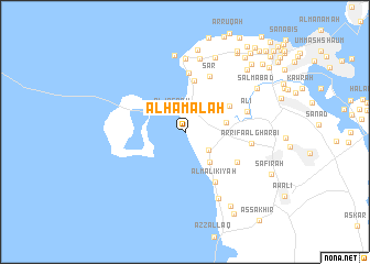 map of Al Hamalah