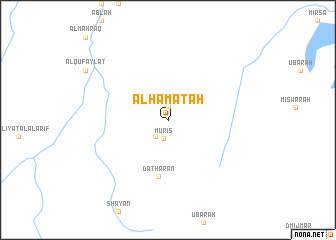 map of Al Ḩamāţah