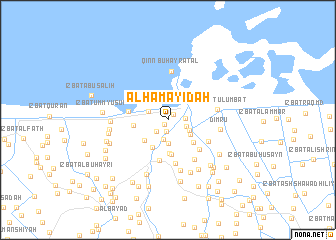 map of Al Ḩamāyidah