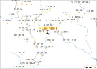map of Al Hambat