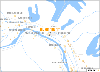 map of Al Ḩamīdāt